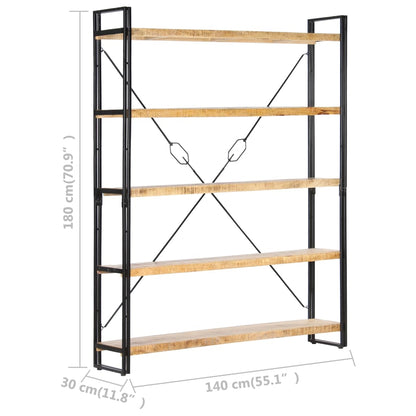 Bookcase | Mango Wood Brown, Black