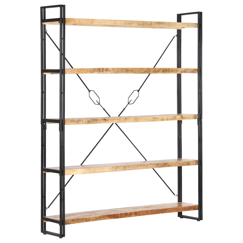 Bookcase | Mango Wood Brown, Black