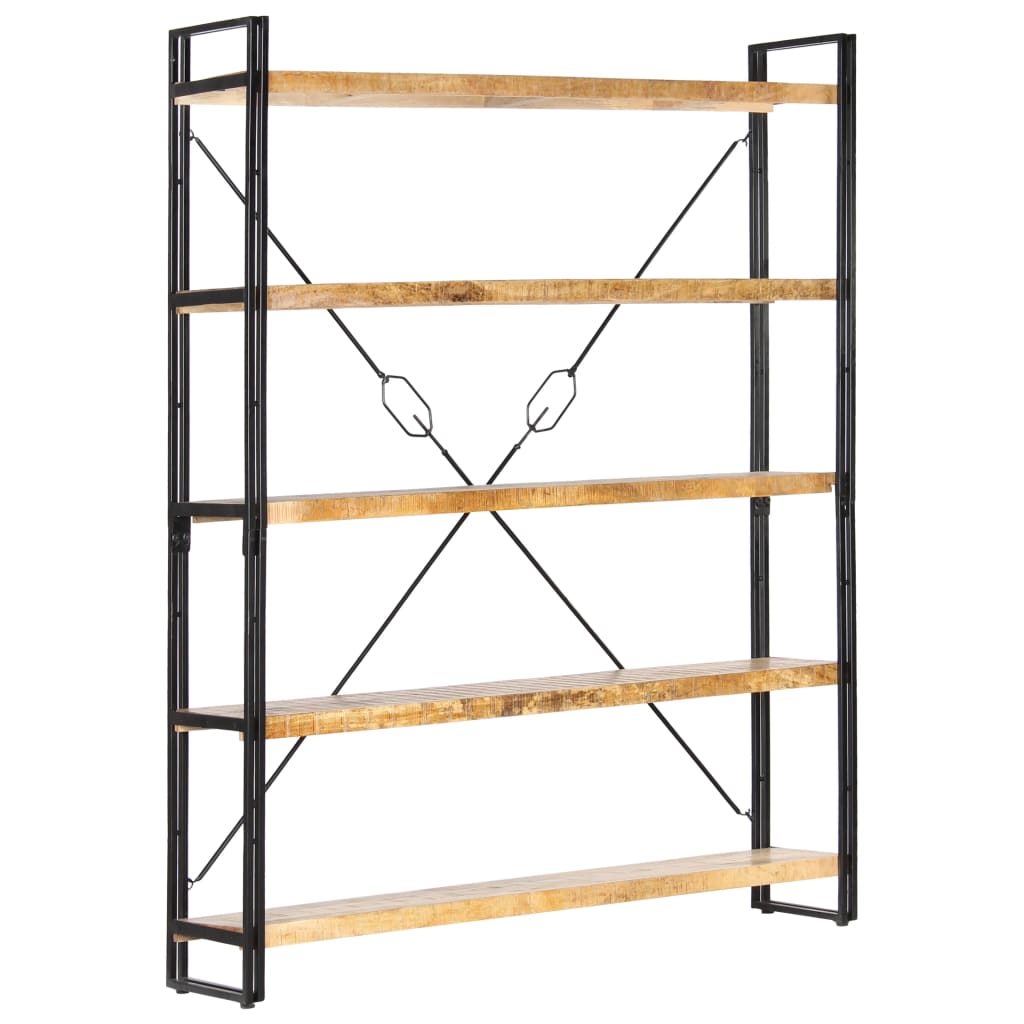 Bookcase | Mango Wood Brown, Black