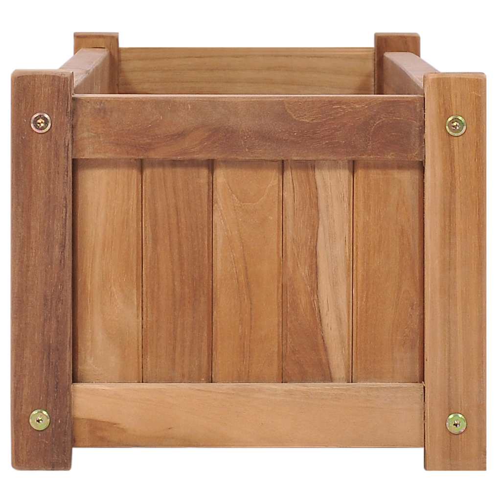 Raised Bed 100x30x25 cm Solid Teak Wood