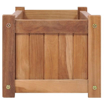 Raised Bed 100x30x25 cm Solid Teak Wood