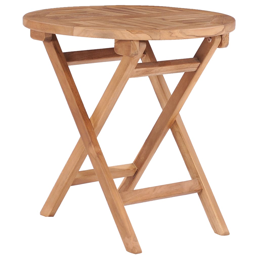 Outdoor Table | Natural teak | Solid teak wood | Compact | Foldable