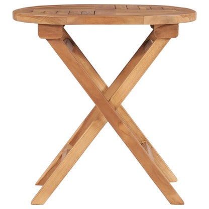 Outdoor Table | Natural teak | Solid teak wood | Compact | Foldable