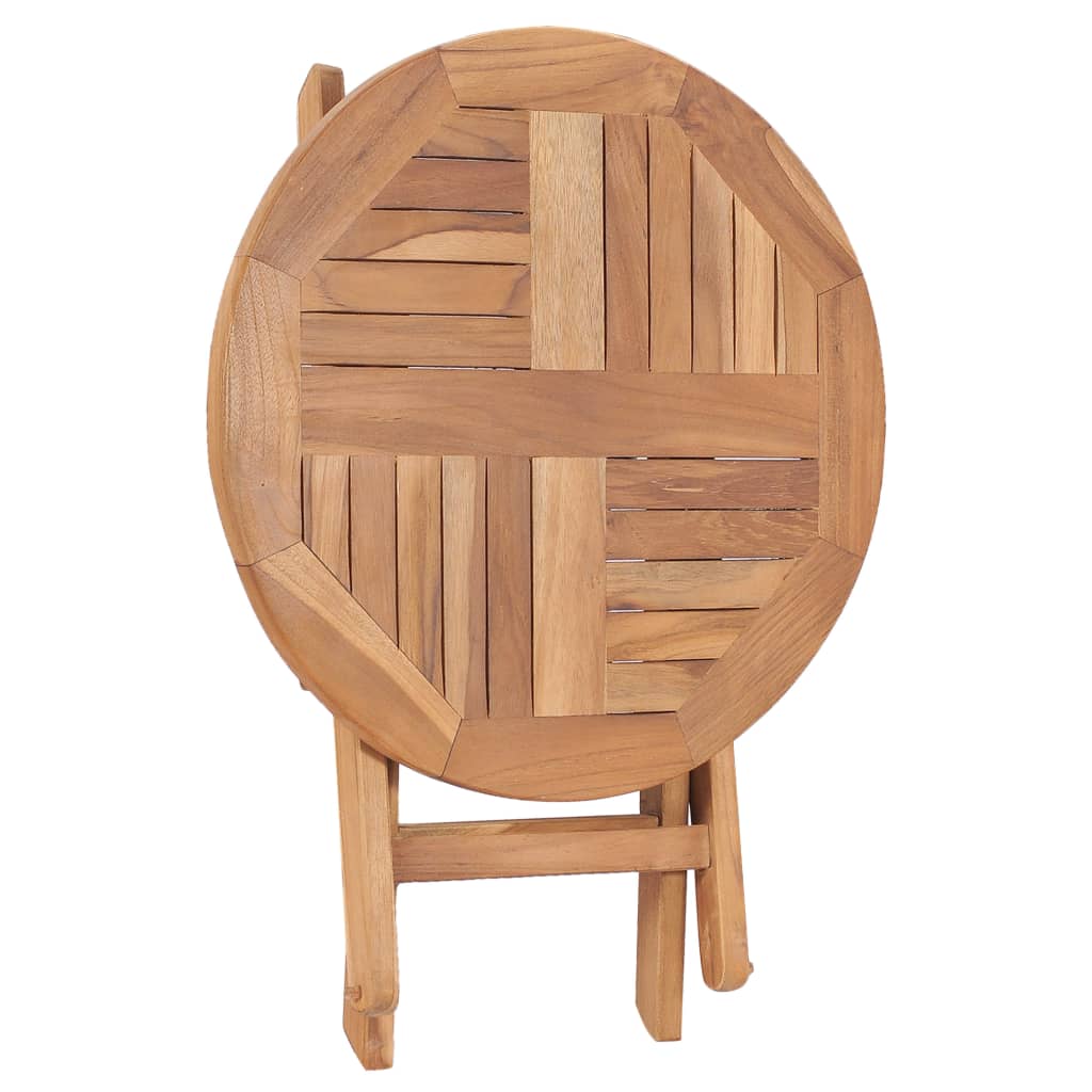 Outdoor Table | Natural teak | Solid teak wood | Compact | Foldable