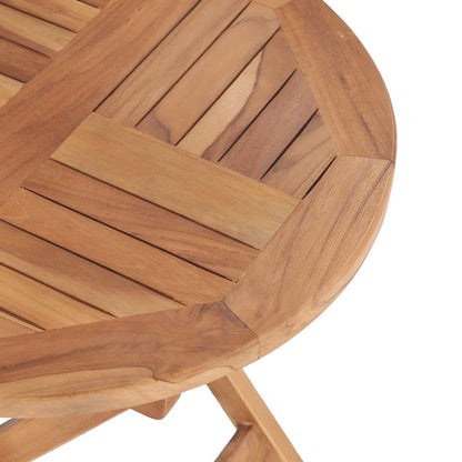 Outdoor Table | Natural teak | Solid teak wood | Compact | Foldable