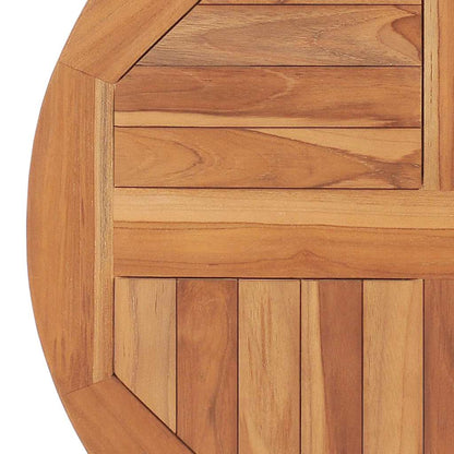 Tabletop | Natural Teak | Solid Teak Wood | 60 cm | Durable