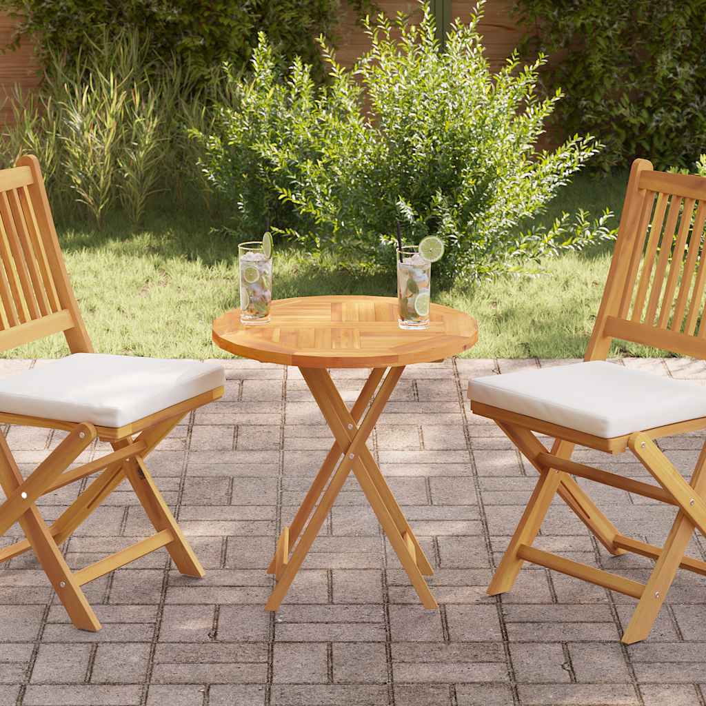 Tabletop | Natural Teak | Solid Teak Wood | 60 cm | Durable