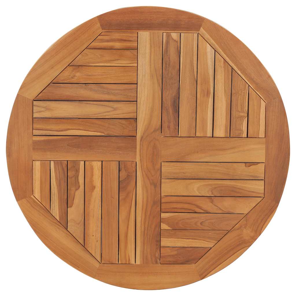 Tabletop | Teak | Solid teak wood | Diameter 80 cm, Thickness 2.5 cm