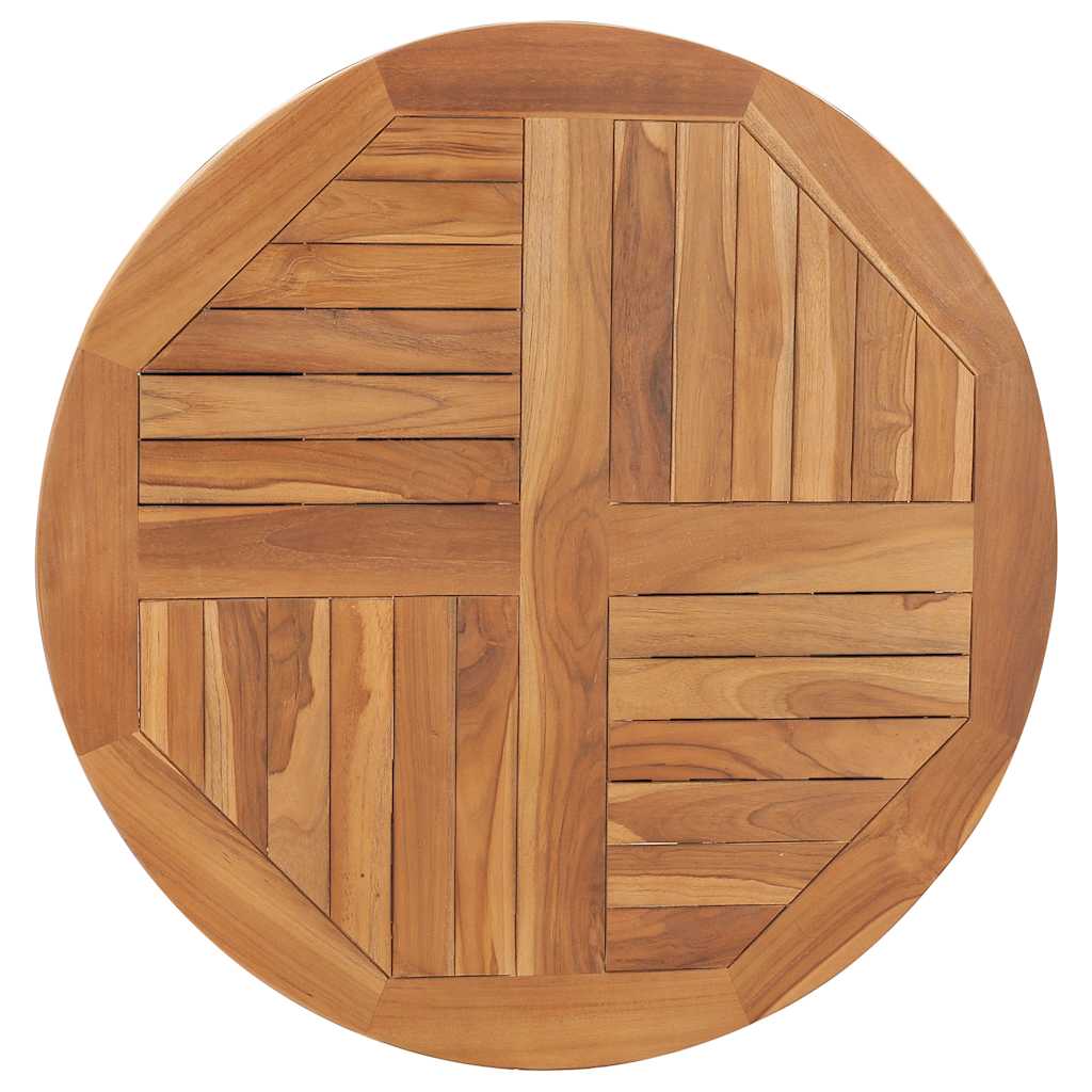 Tabletop | Teak | Solid teak wood | Diameter 80 cm, Thickness 2.5 cm