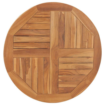 Tabletop | Teak | Solid teak wood | Diameter 80 cm, Thickness 2.5 cm