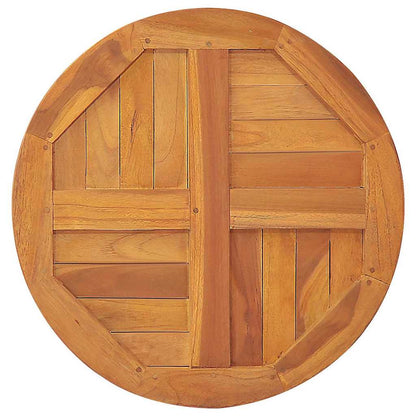 Tabletop | Teak | Solid teak wood | Diameter 80 cm, Thickness 2.5 cm