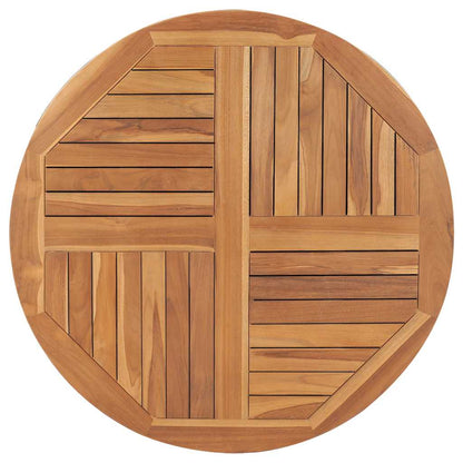 Tabletop | Natural Teak | Solid teak wood | 90 cm diameter | Durable