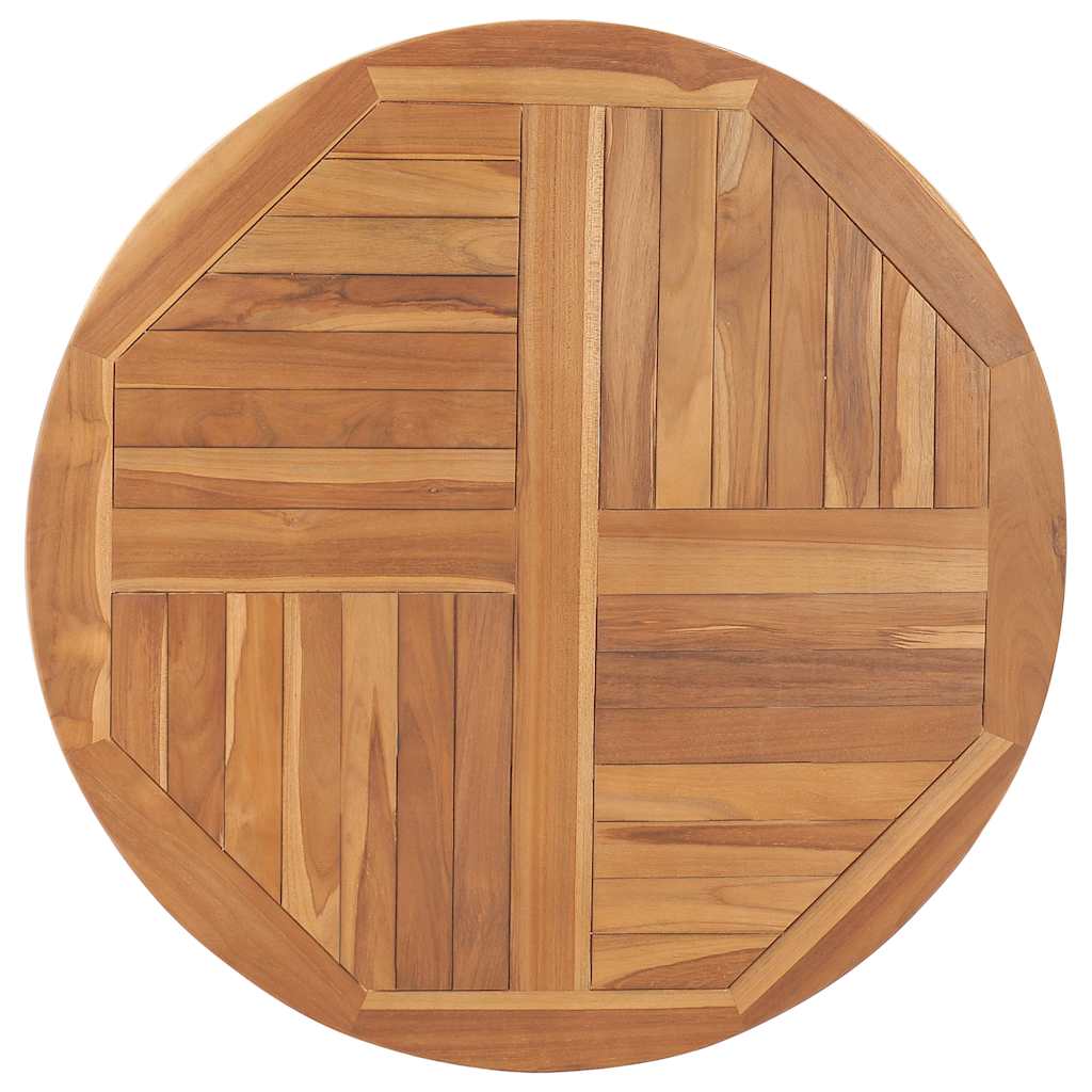 Tabletop | Natural Teak | Solid teak wood | 90 cm diameter | Durable