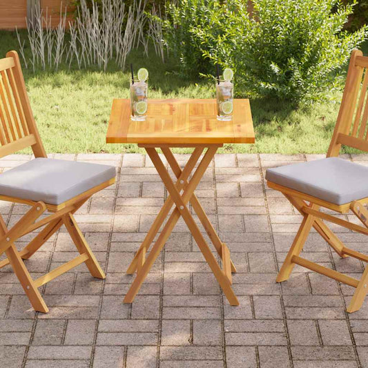 Table Top Solid Teak Wood 60x60x2.5 cm