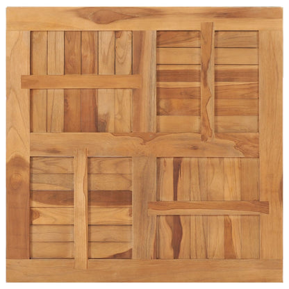 Table Top | Teak | Solid Teak Wood | 80x80 cm | Durable | Table Top
