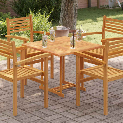 Table Top | Teak | Solid Teak Wood | 80x80 cm | Durable | Table Top