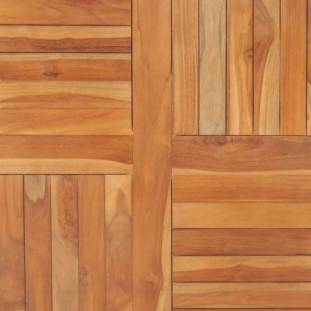 Table Top | Natural Teak | Solid Teak Wood | 90x90 cm | Durable