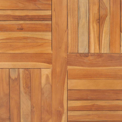 Table Top | Natural Teak | Solid Teak Wood | 90x90 cm | Durable