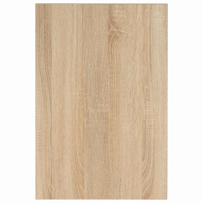 Two Piece Bathroom Furniture Set Ceramic Oak