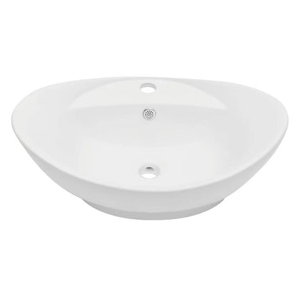 Bathroom Furniture Set | Black and White | Engineered wood, Ceramic