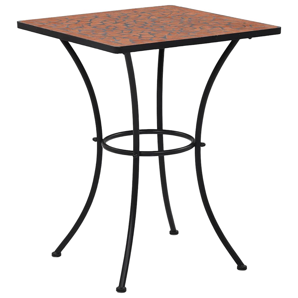Mosaic Bistro Set | Terracotta | Powder-coated iron | Medium | Durable