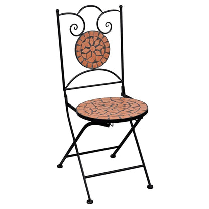 Mosaic Bistro Set | Terracotta | Powder-coated iron | Medium | Durable