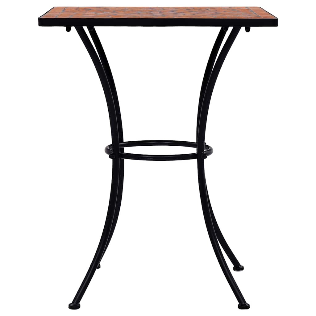 Mosaic Bistro Set | Terracotta | Powder-coated iron | Medium | Durable