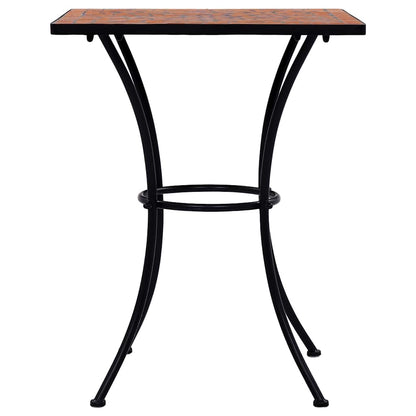 Mosaic Bistro Set | Terracotta | Powder-coated iron | Medium | Durable