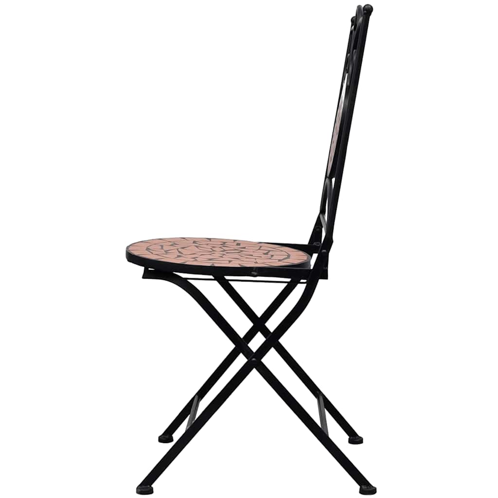 Mosaic Bistro Set | Terracotta | Powder-coated iron | Medium | Durable