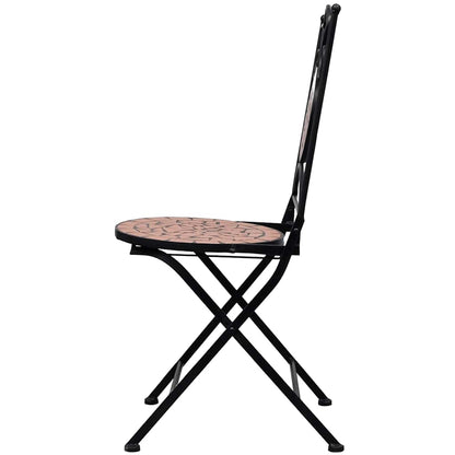 Mosaic Bistro Set | Terracotta | Powder-coated iron | Medium | Durable