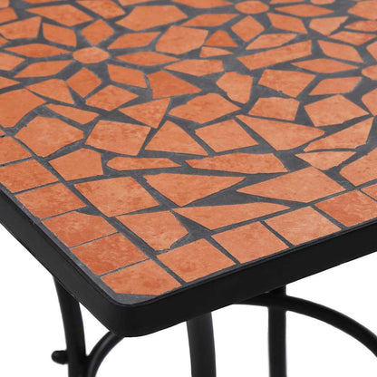 Mosaic Bistro Set | Terracotta | Powder-coated iron | Medium | Durable