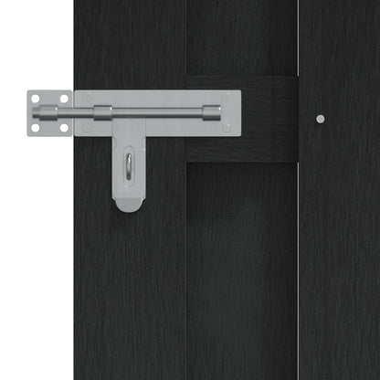 49085 vidaXL Garden Gate WPC 100x150 cm Grey