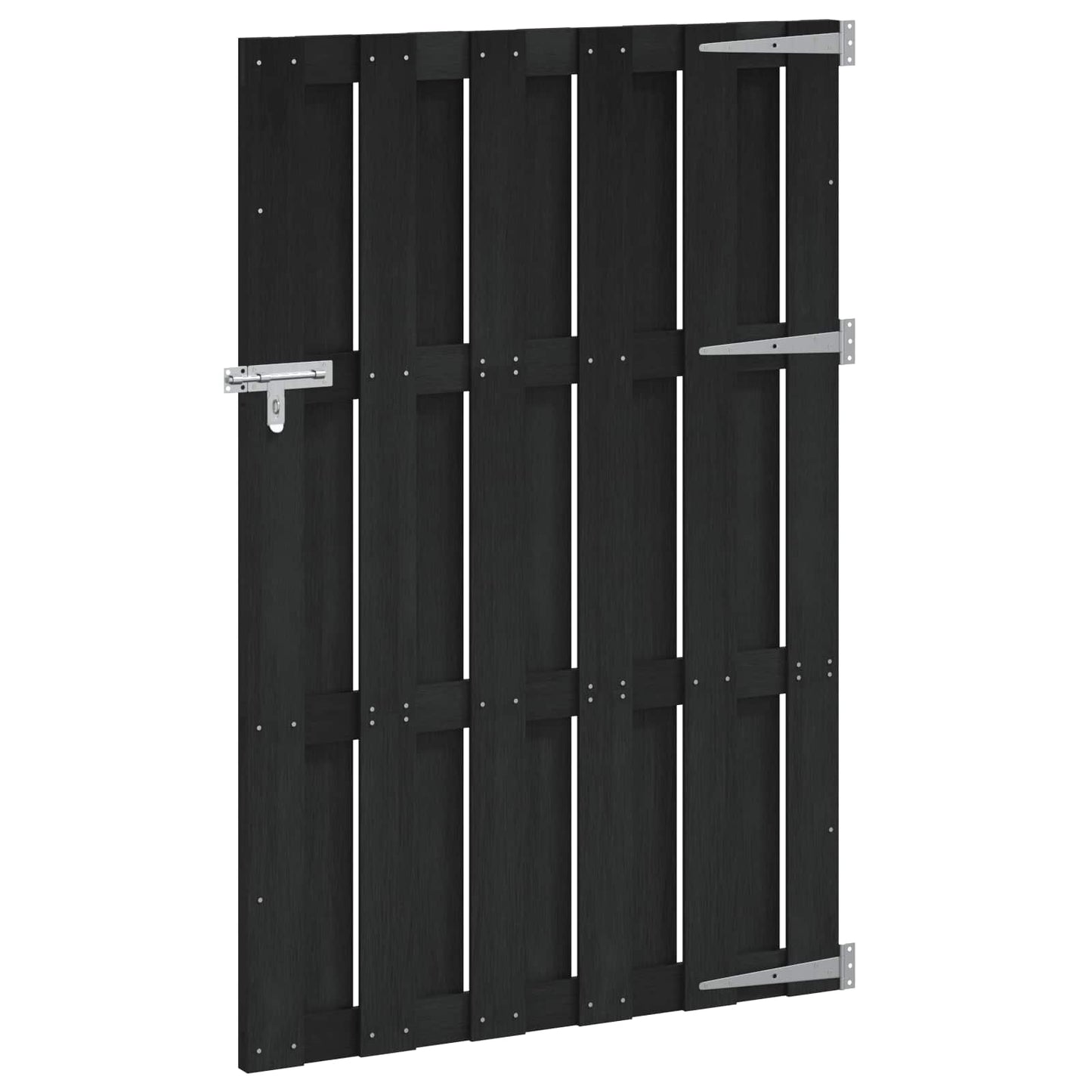 49085 vidaXL Garden Gate WPC 100x150 cm Grey