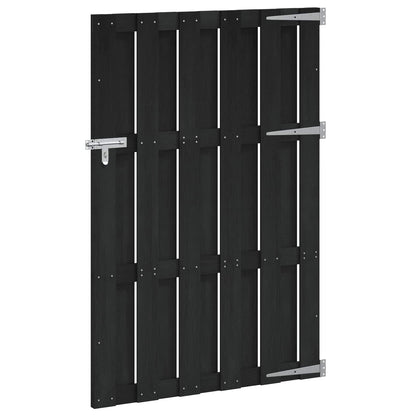 49085 vidaXL Garden Gate WPC 100x150 cm Grey
