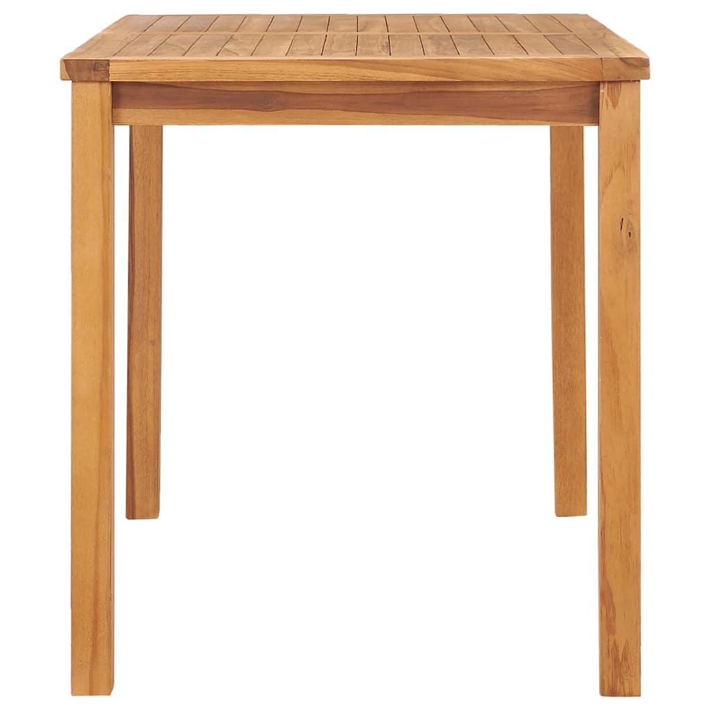 49360 vidaXL Garden Dining Table 120x70x77 cm Solid Teak Wood