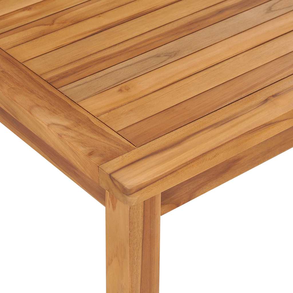 49360 vidaXL Garden Dining Table 120x70x77 cm Solid Teak Wood