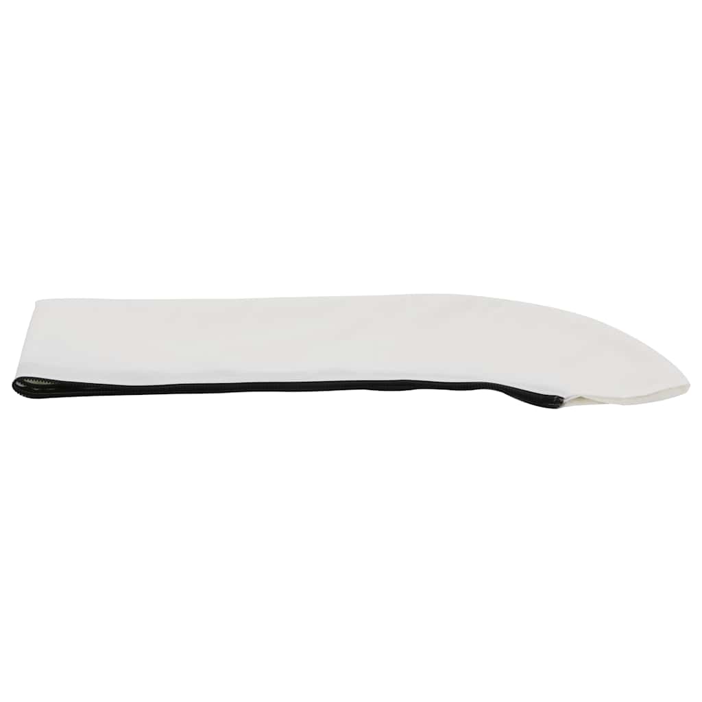 92362 vidaXL 3 Bow Bimini Top White 183x196x137 cm