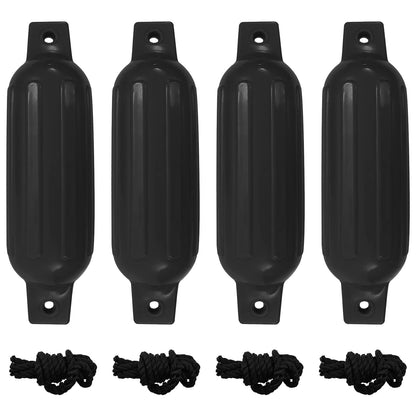Boat bumpers 2.25 kg 41 x 11.5 cm Black PVC