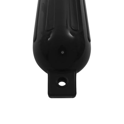 Boat Fenders 4 pcs Black 51x14 cm PVC
