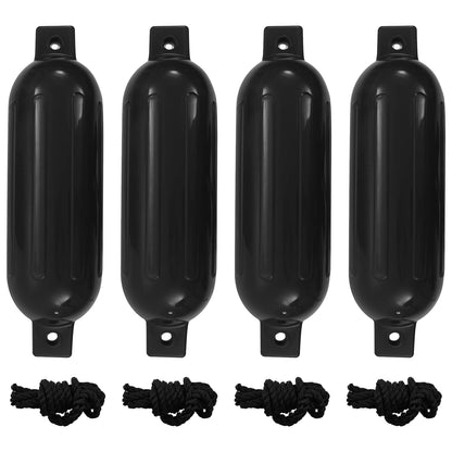 Boat bumpers 3.45 kg 51 x 14 cm Black PVC
