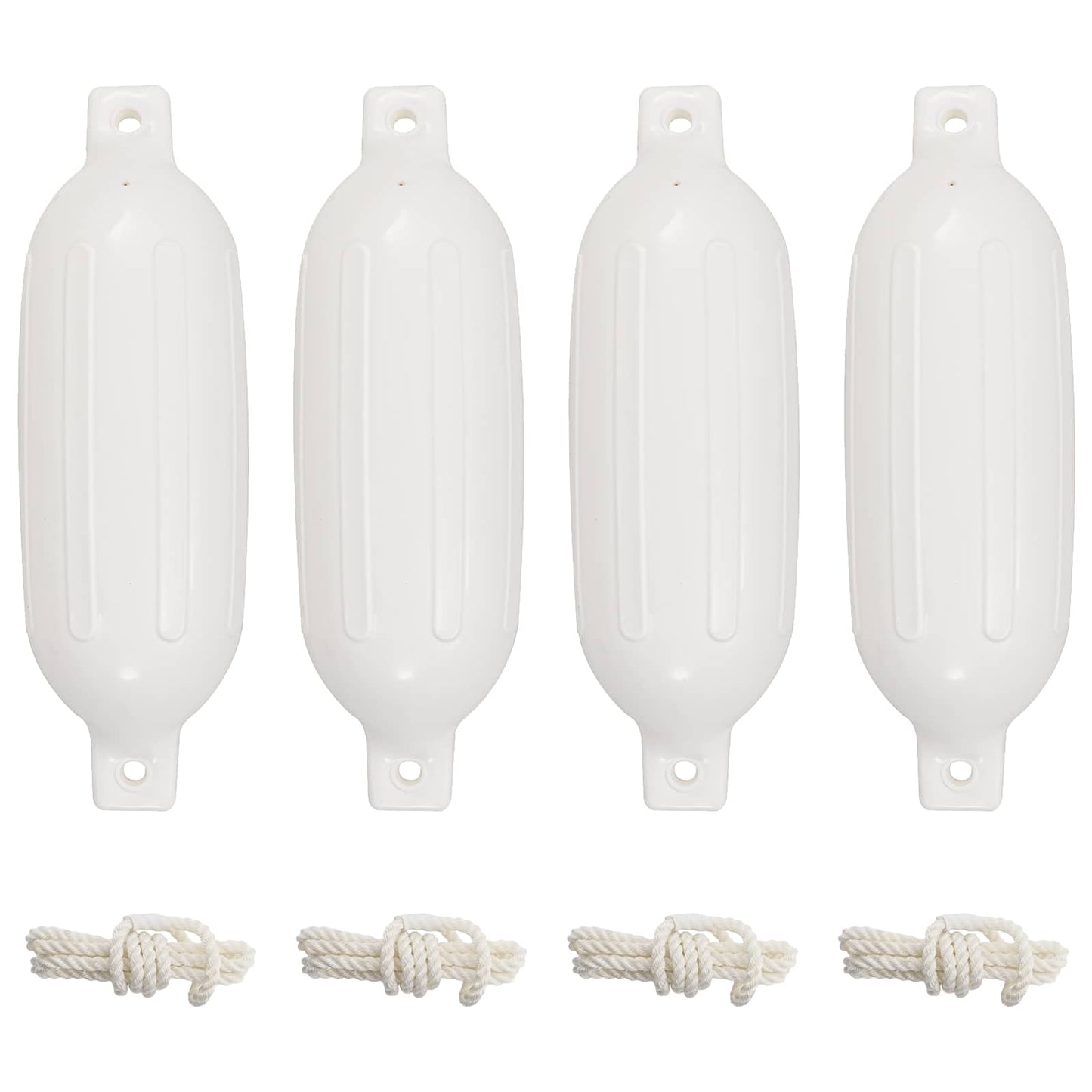Boat bumpers 4.1 kg 58.5 x 16.5 cm White PVC