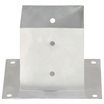 Post Anchors 4 pcs Galvanised Metal 141 mm