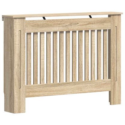 Radiator Cover 112x19x81.5 cm Engineered Wood