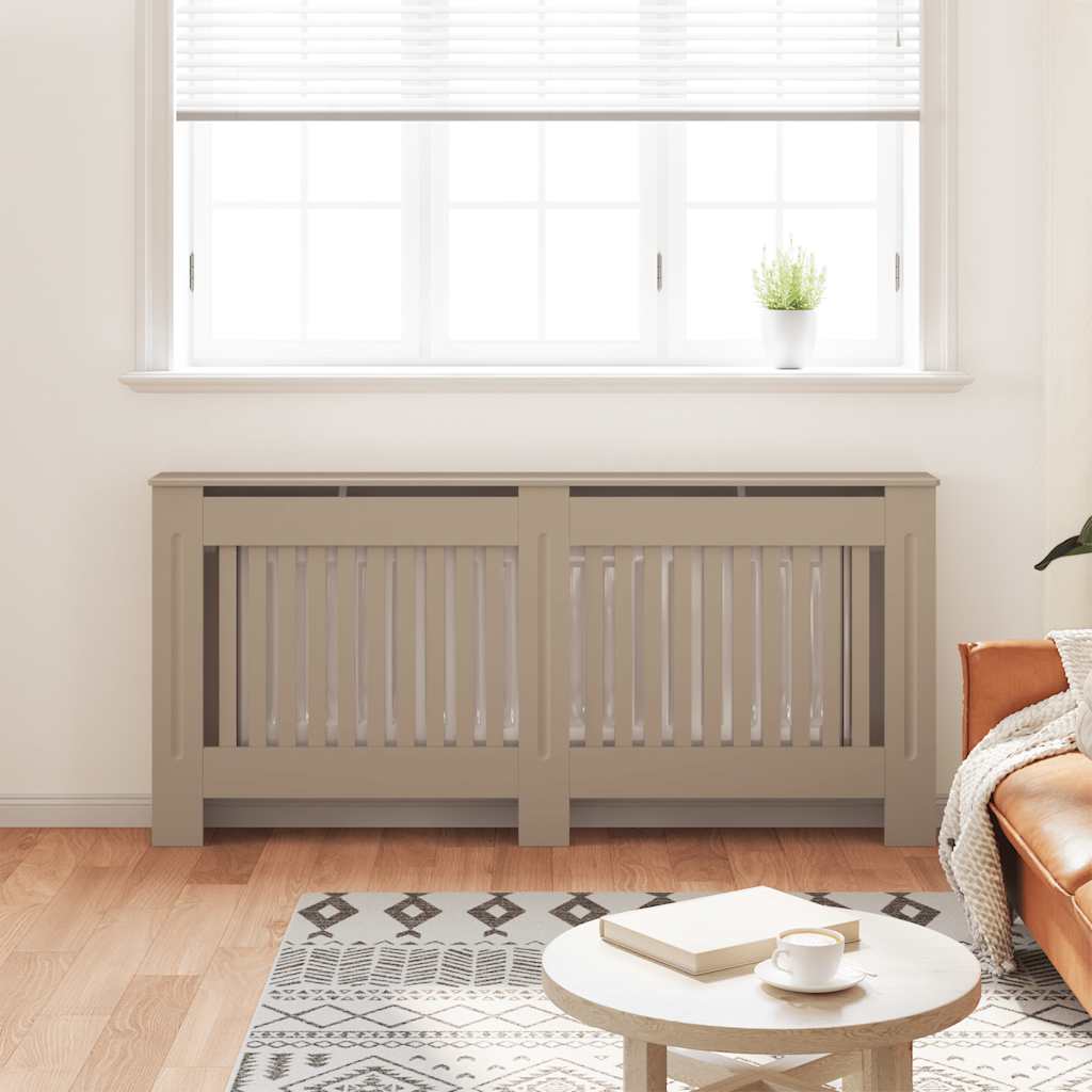 Radiator Cover 172x19x81 cm Engineered Wood