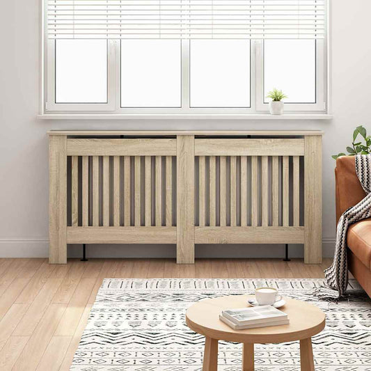Radiator Cover 172x19x81 cm Engineered Wood