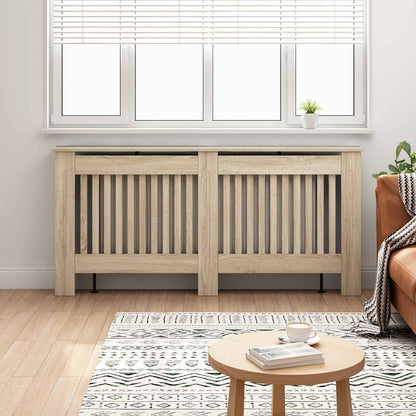 Radiator Cover 172x19x81 cm Engineered Wood