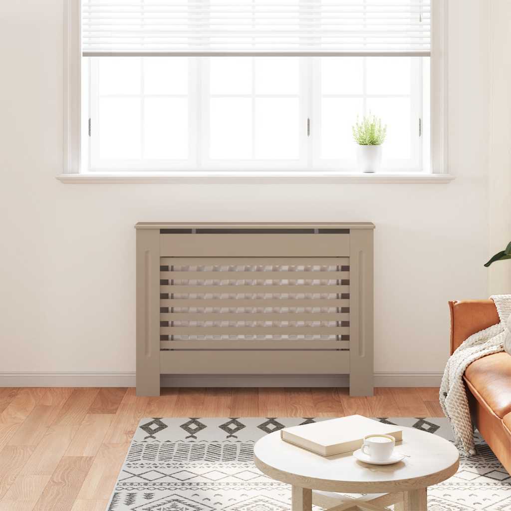 Radiator Cover 112x19x81.5 cm MDF