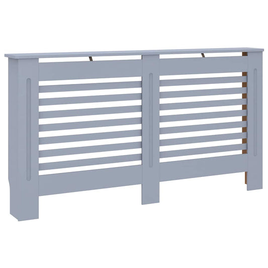 288185 vidaXL Radiator Cover Anthracite 152x19x81,5 cm MDF
