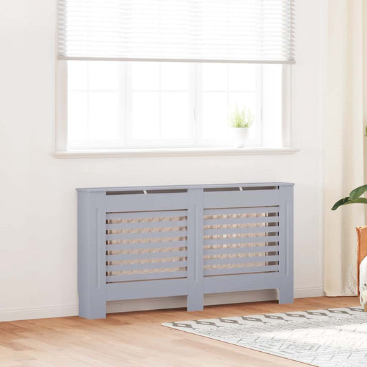 288185 vidaXL Radiator Cover Anthracite 152x19x81,5 cm MDF