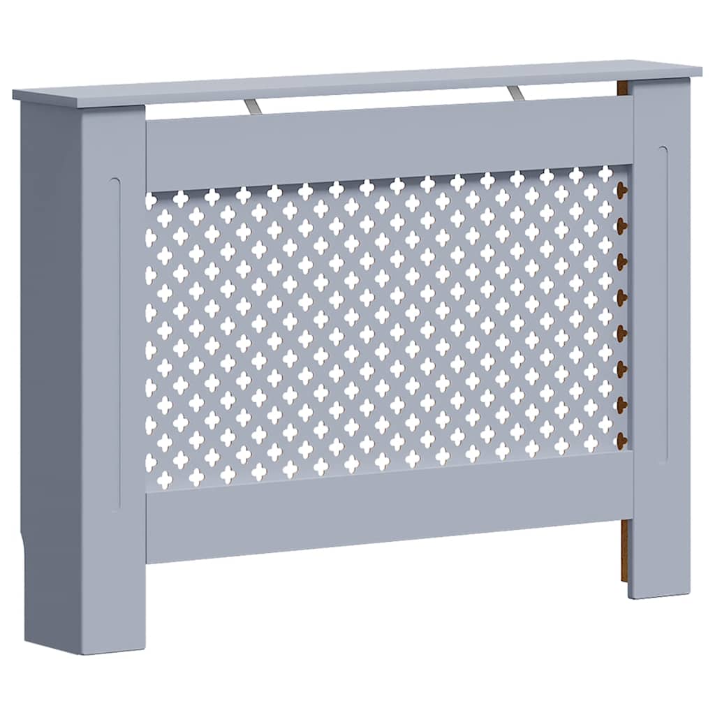 Radiator Cover Anthracite 112x19x81.5 cm MDF